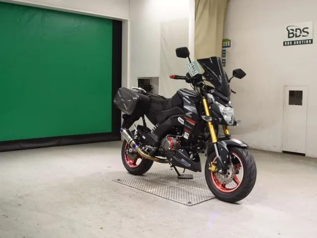 Kawasaki Z125 PRO, чёрный, фото 3
