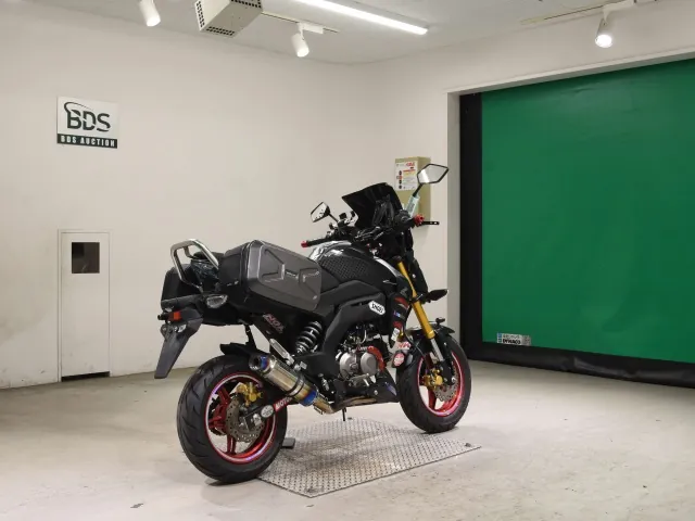 Kawasaki Z125 PRO, чёрный, фото 5