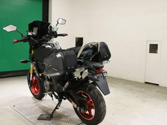 Kawasaki Z125 PRO, чёрный, фото 6