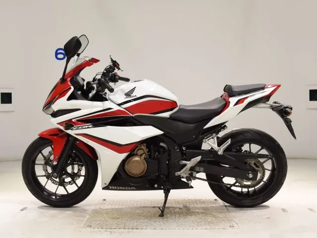 Honda CB400X ABS 2018, white | red, фото 2