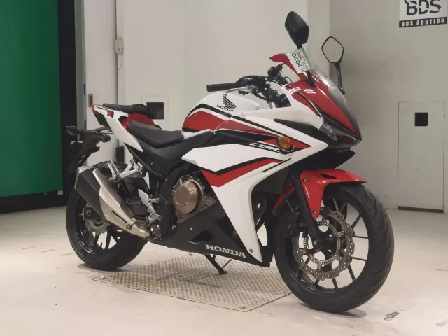 Honda CB400X ABS 2018, white | red, фото 3