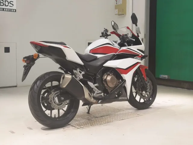 Honda CB400X ABS 2018, white | red, фото 5