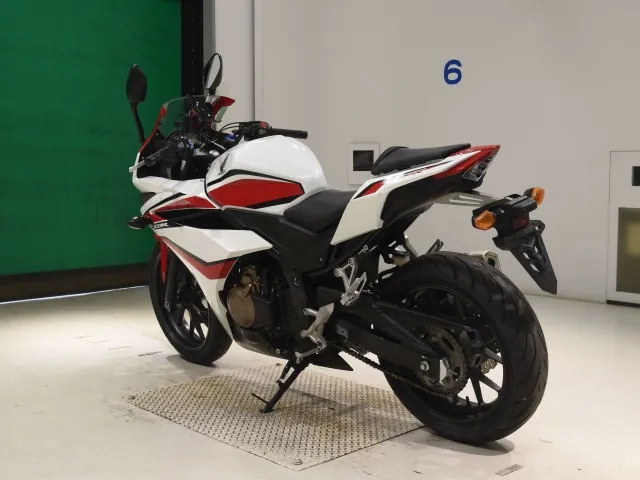 Honda CB400X ABS 2018, white | red, фото 6