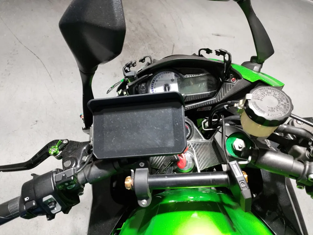 Kawasaki Ninja 1000 2016, black / green, фото 5