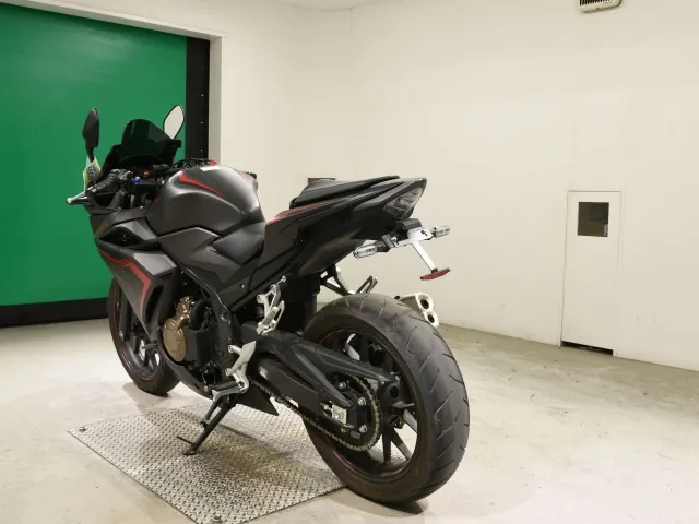 Honda CB400X 2022, matt black, фото 6
