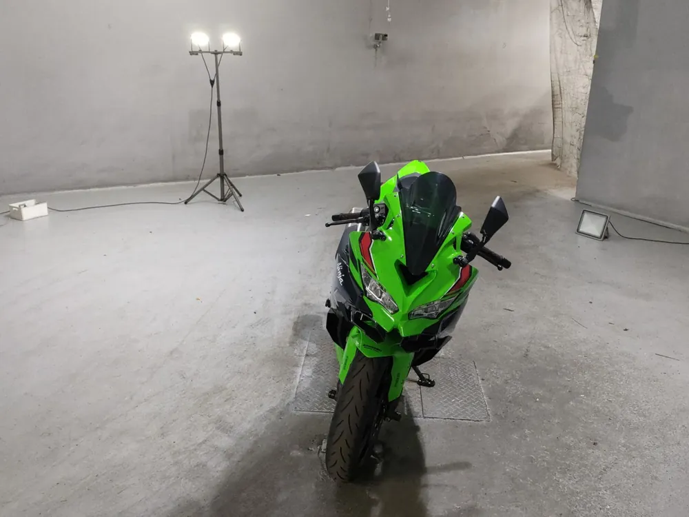 Kawasaki ZX-4R SE 2023, black / green, фото 3