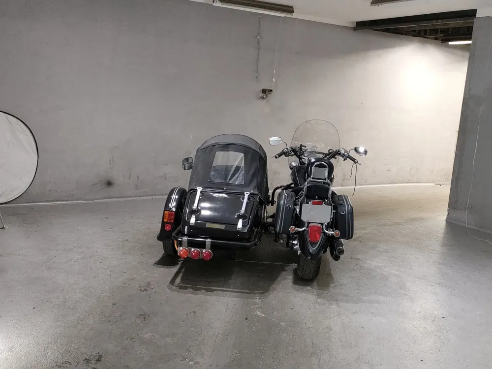 Yamaha Dragstar 1100 2006, чёрный, фото 4