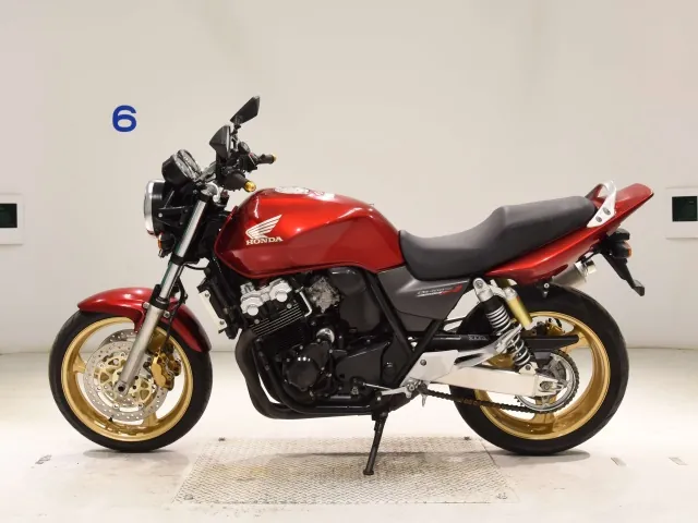 Honda CB400N 2004, красный, фото 2