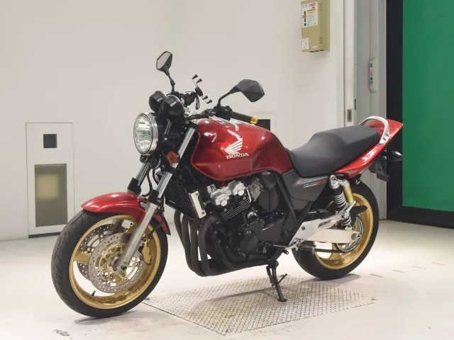 Honda CB400N 2004, красный, фото 4