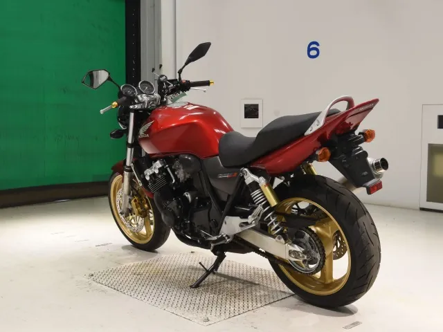 Honda CB400N 2004, красный, фото 6