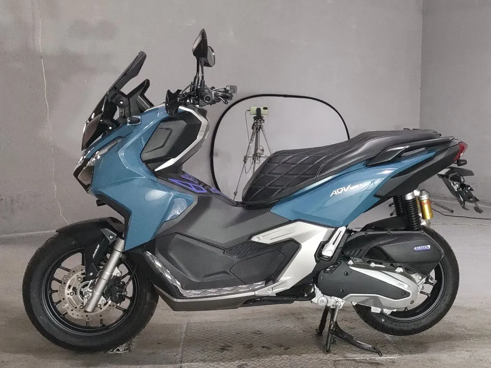 Honda ADV160, синий, фото 2
