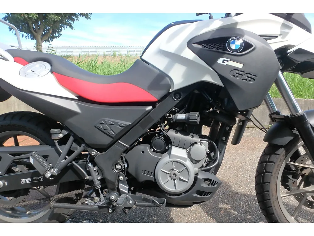 BMW G650Gs Sertao 2012, белый, фото 5