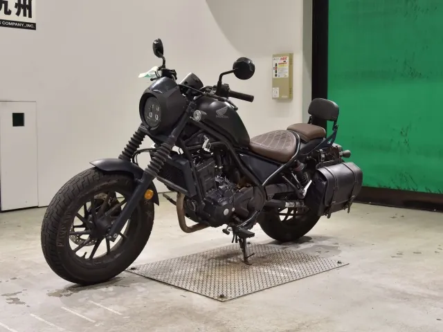 Honda Rebel 250, matt black, фото 4