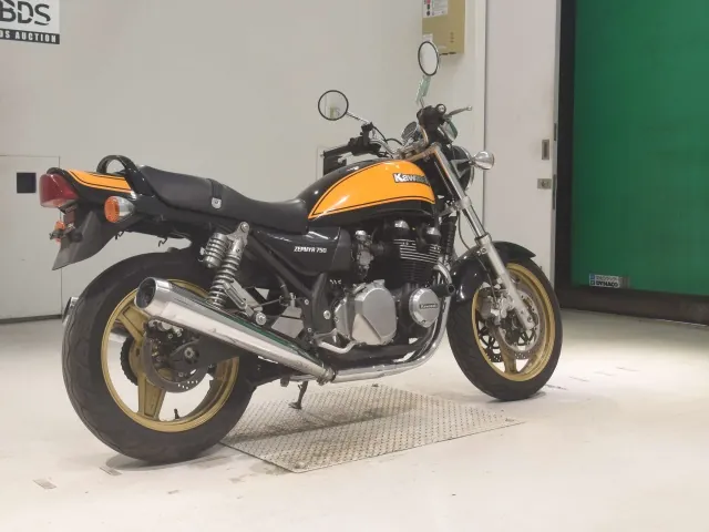 Kawasaki Zephyr750RS 2006, black | yellow, фото 5