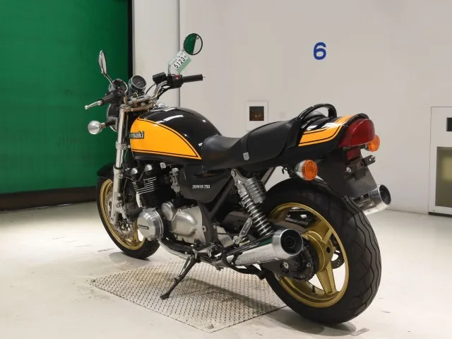 Kawasaki Zephyr750RS 2006, black | yellow, фото 6