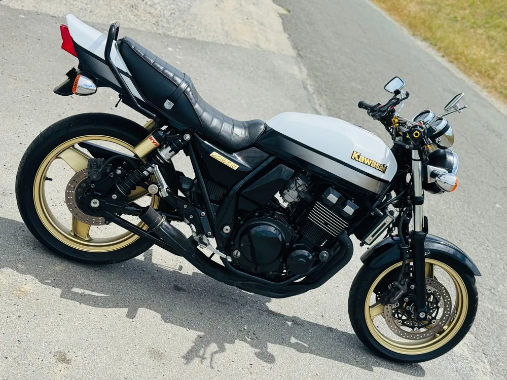 Kawasaki ZRX400-II 2009, white/black, фото 17
