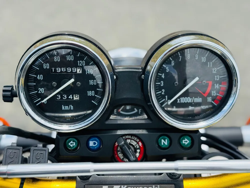 Kawasaki ZRX400-II 2009, white/black, фото 4