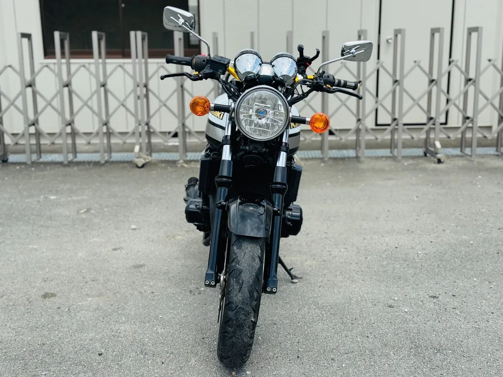 Kawasaki ZRX400-II 2009, white/black, фото 6