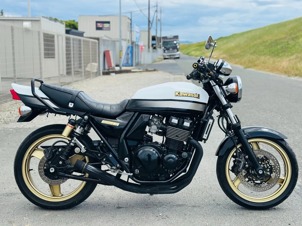 Kawasaki ZRX400-II 2009, white/black, фото 7