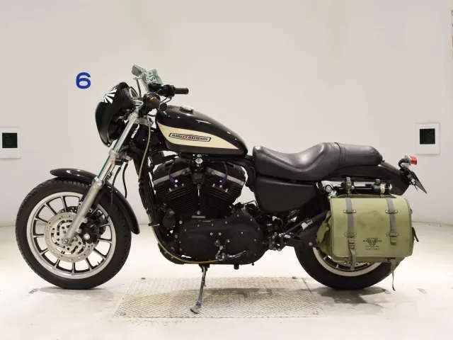 Harley-Davidson XL883R 2006, чёрный, фото 2