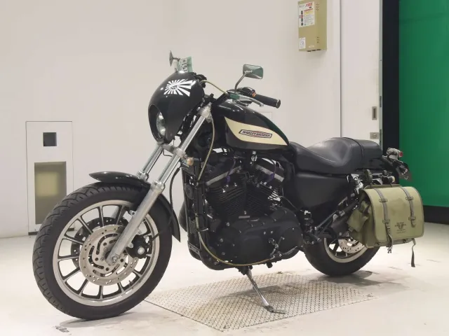Harley-Davidson XL883R 2006, чёрный, фото 4
