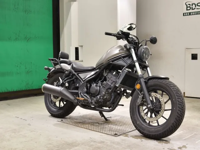 Honda Rebel 250, matt gun, фото 3
