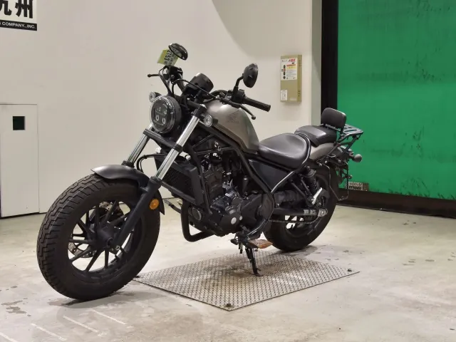 Honda Rebel 250, matt gun, фото 4