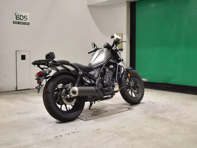 Honda Rebel 250, matt gun, фото 5