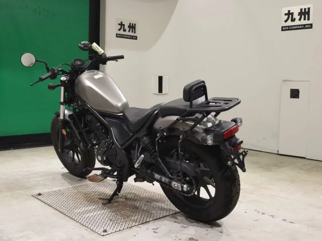 Honda Rebel 250, matt gun, фото 6