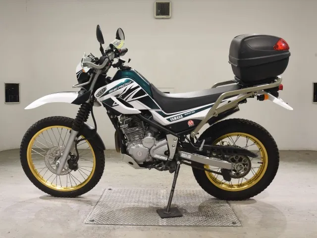 Yamaha Serow 250, white | green, фото 2