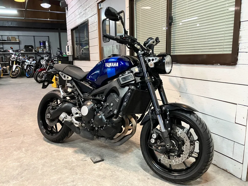 Yamaha XSR900 2019, синий, фото 7