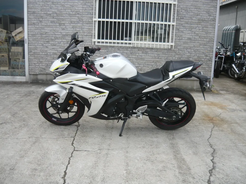 Yamaha YZF-R25, p white / black, фото 2