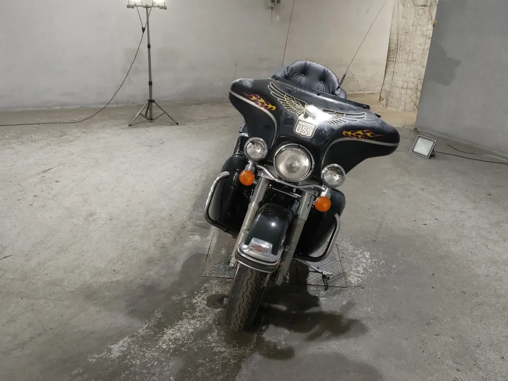 Harley-Davidson FLHTCU-I 1450 2003, чёрный, фото 3