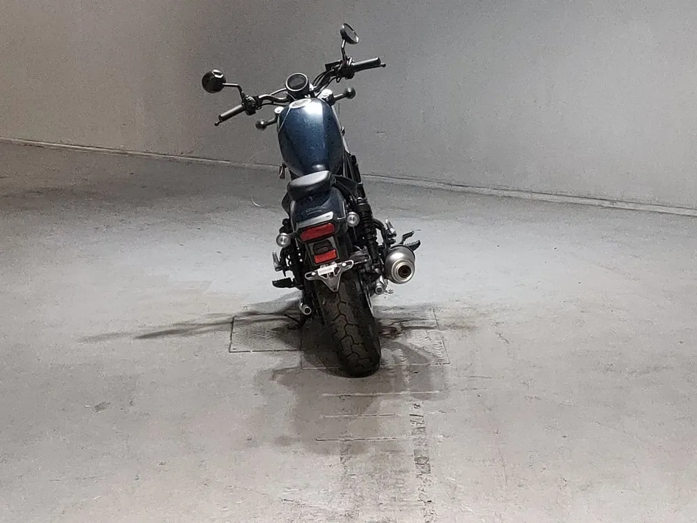 Honda Rebel 250, синий, фото 4