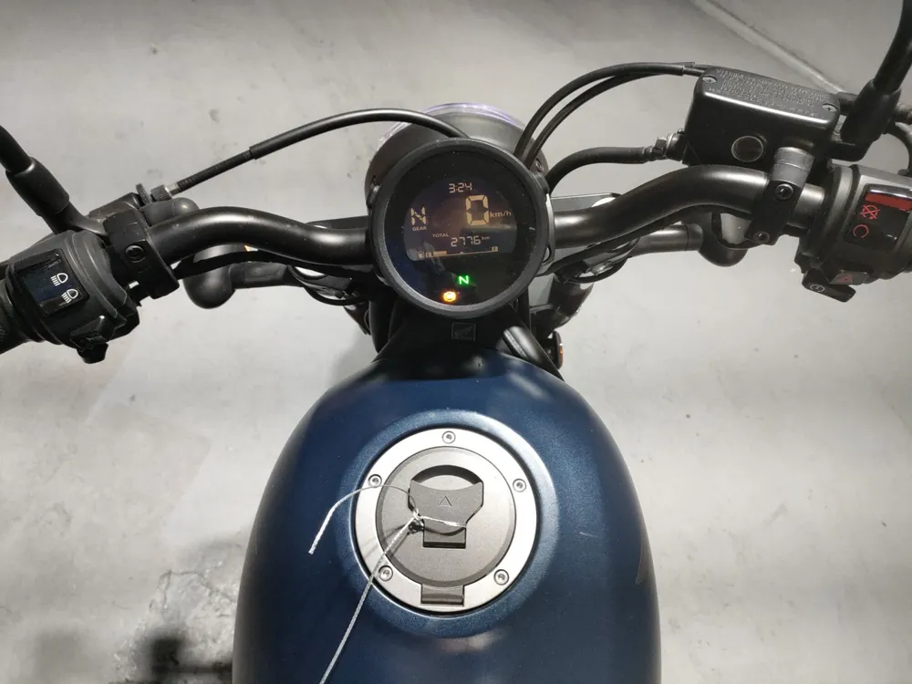 Honda Rebel 250, синий, фото 5