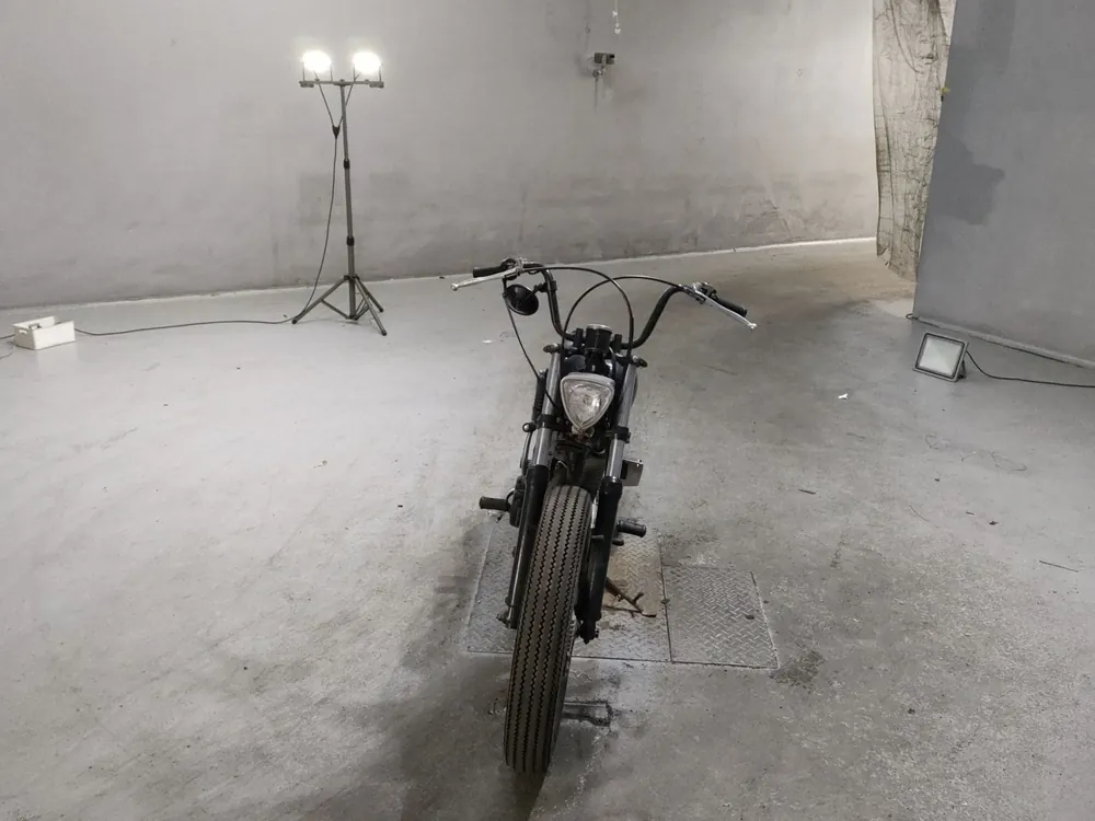 Yamaha SR400 2000, чёрный, фото 3