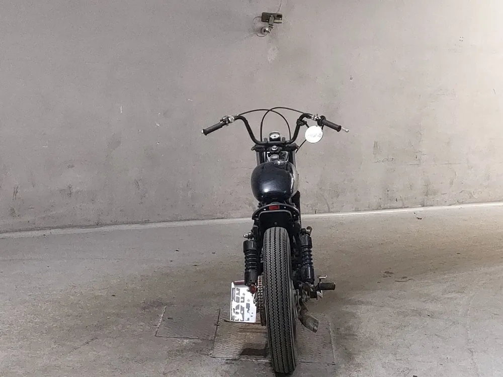 Yamaha SR400 2000, чёрный, фото 4