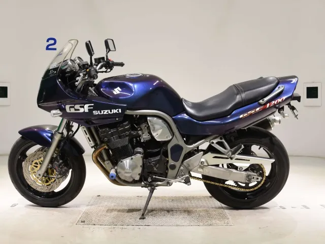 Suzuki GSF1200S 1997, фиолетовый, фото 2