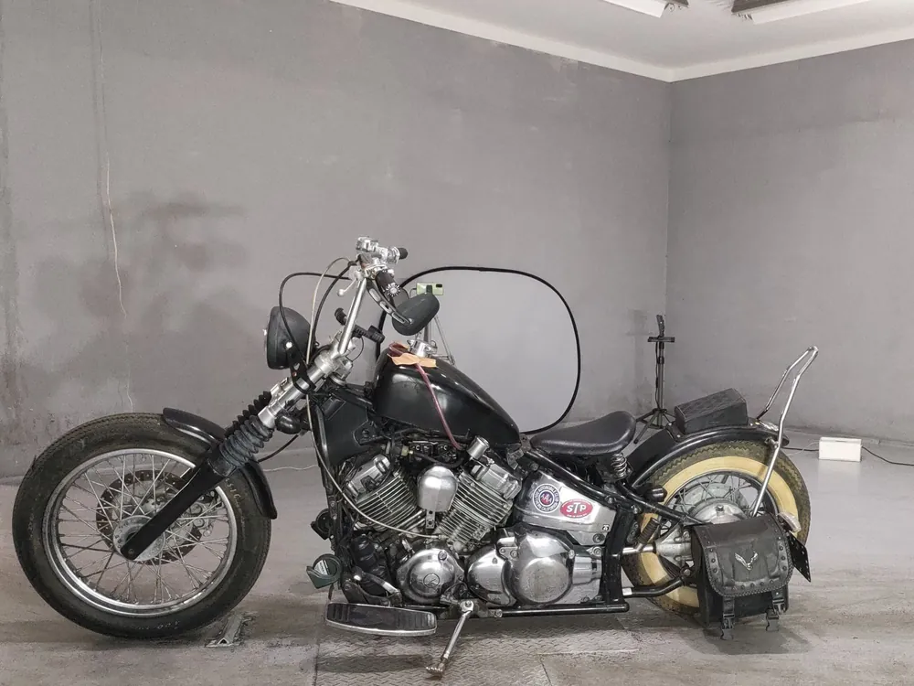 Yamaha Drag Star 400 Classic 2002, чёрный, фото 2