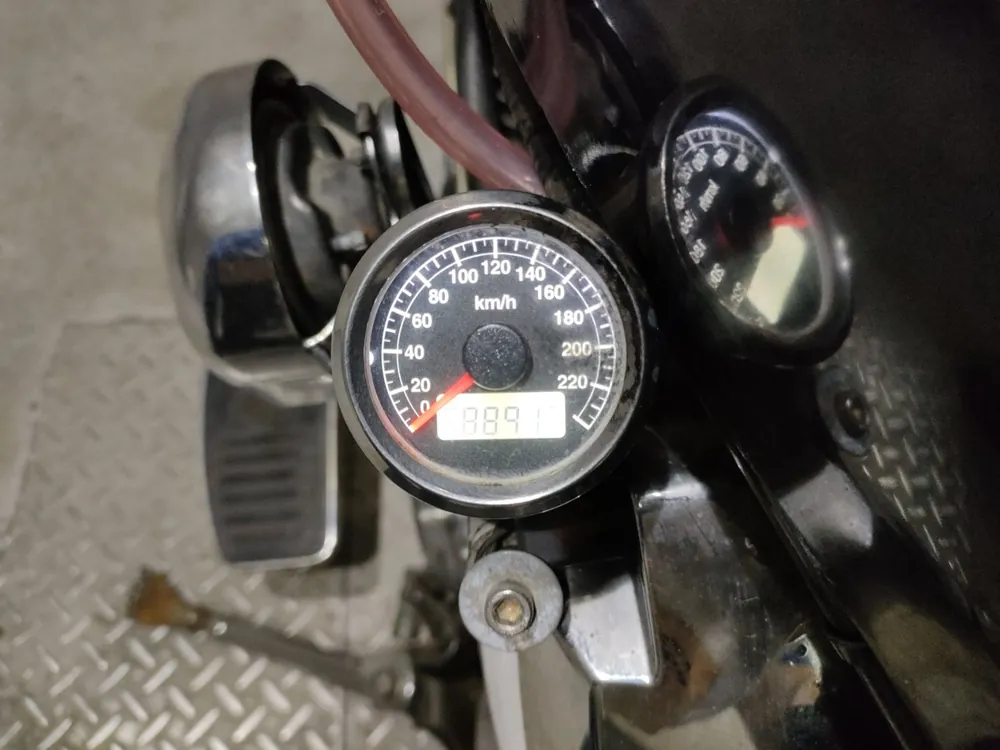 Yamaha Drag Star 400 Classic 2002, чёрный, фото 5