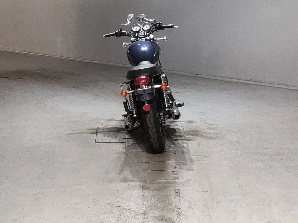 Triumph Bonneville Se 2009, белый, синий, фото 4