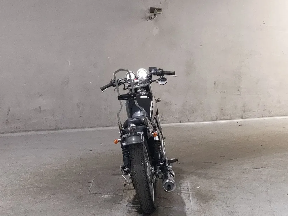 Yamaha SR400 2014, чёрный, фото 4