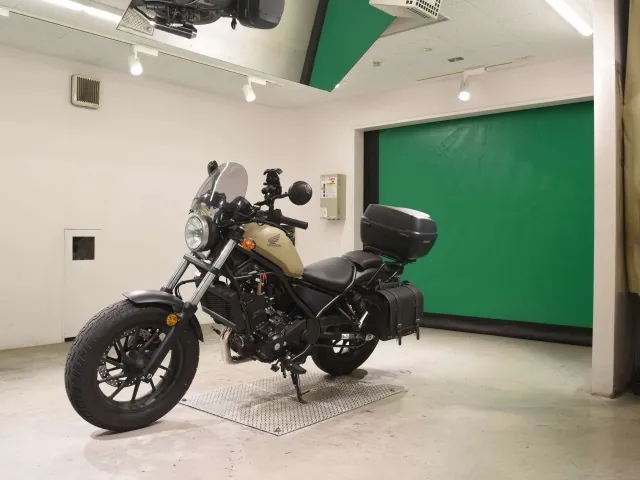 Honda Rebel 250, бежевый, фото 4