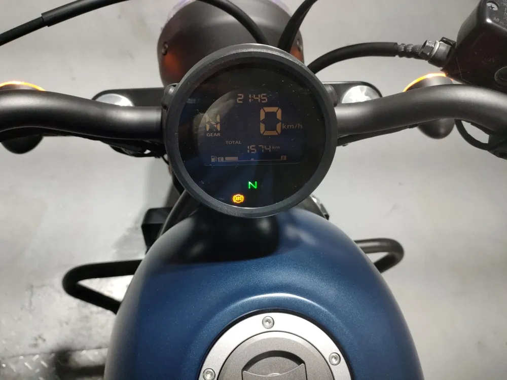 Honda Rebel 250, синий, фото 5