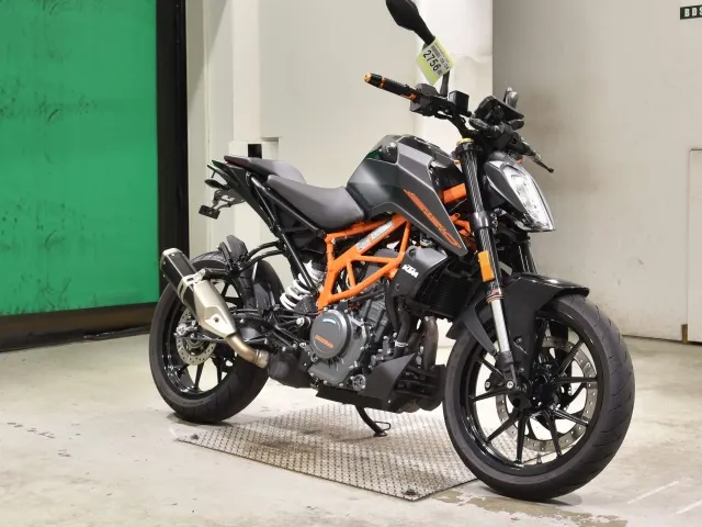 KTM 390 Duke 2023, чёрный, фото 3