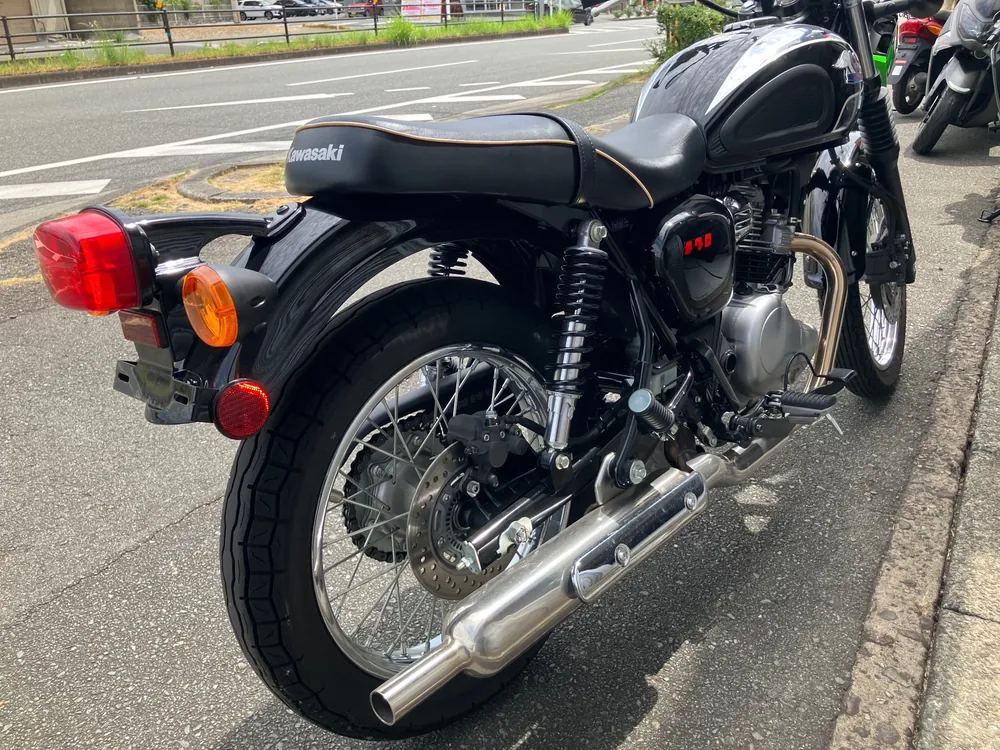 Kawasaki W230, black/silver, фото 4