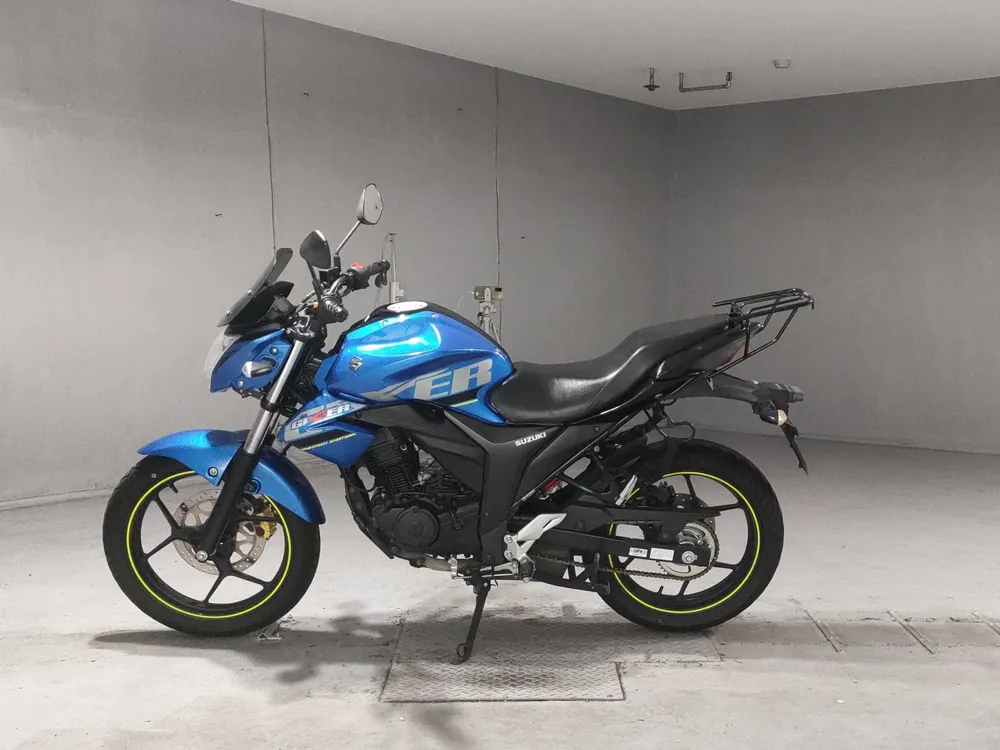 Suzuki Gixxer 150, black / blue, фото 2