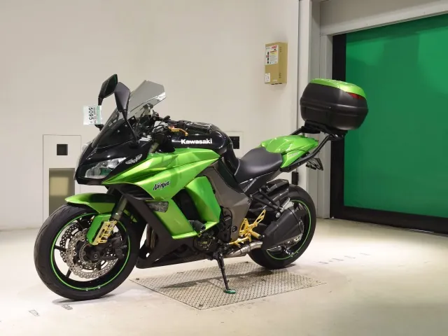 Kawasaki Ninja1000A 2011, black | green, фото 4