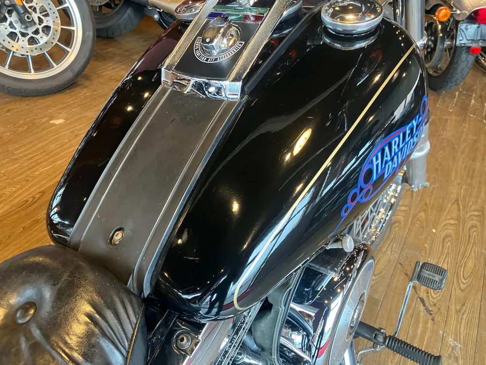 Harley-Davidson FXSTC 1987, чёрный, фото 12