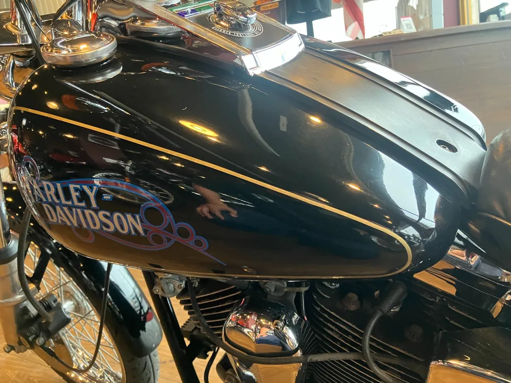 Harley-Davidson FXSTC 1987, чёрный, фото 14